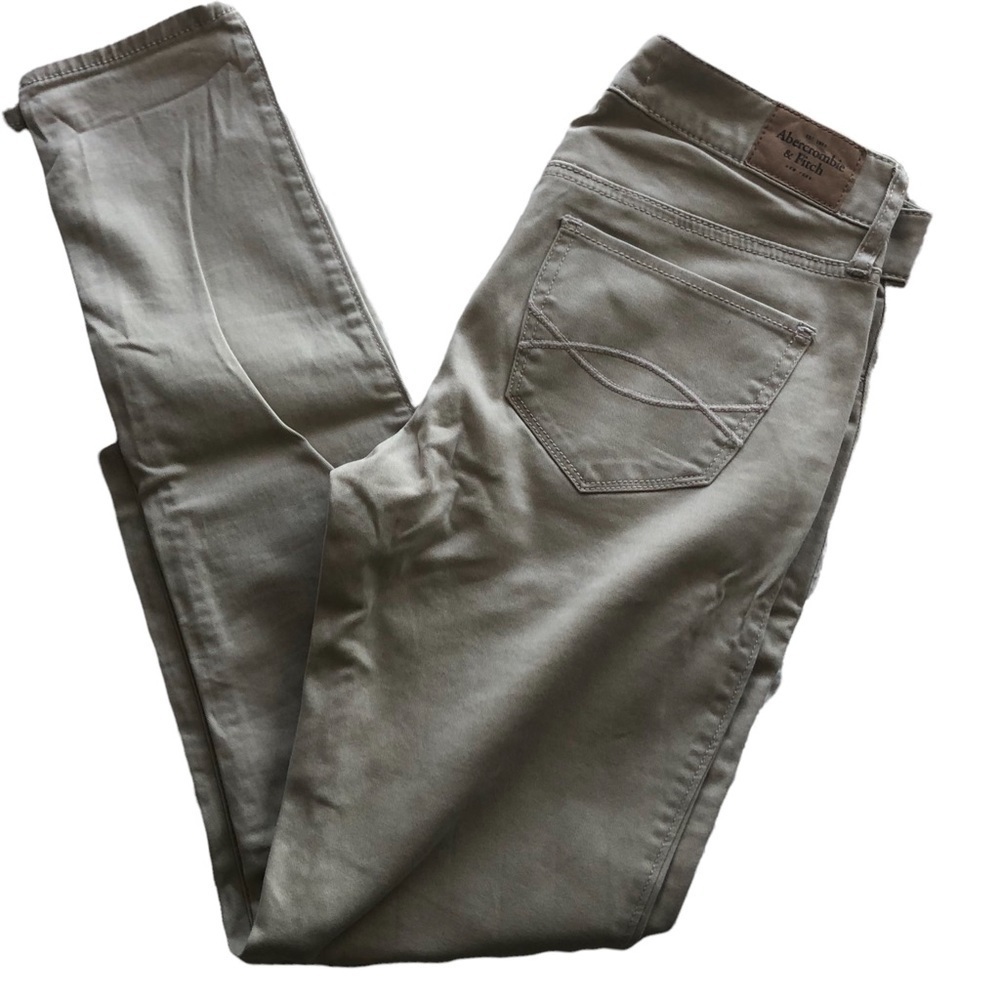 Abercrombie and Finch Tan Slim Trousers